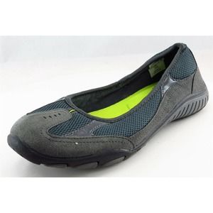 Everlast Sport‎ Slip On Walking Gray Fabric Women Shoes 8 M